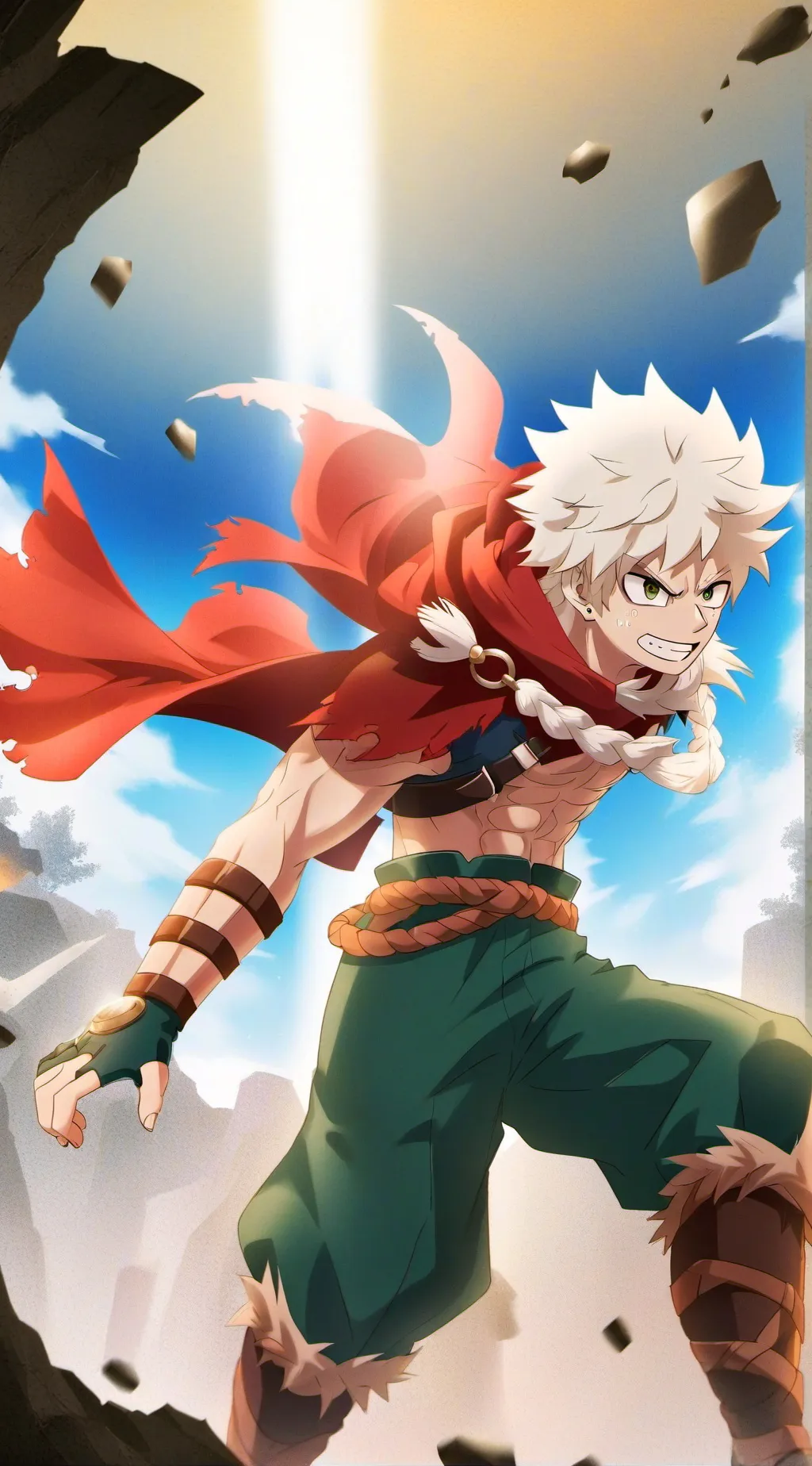 ai character: MHA Adventure  background