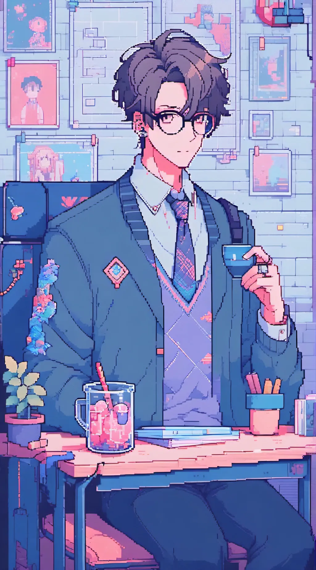 ai character: Mr. Tryhardinson background