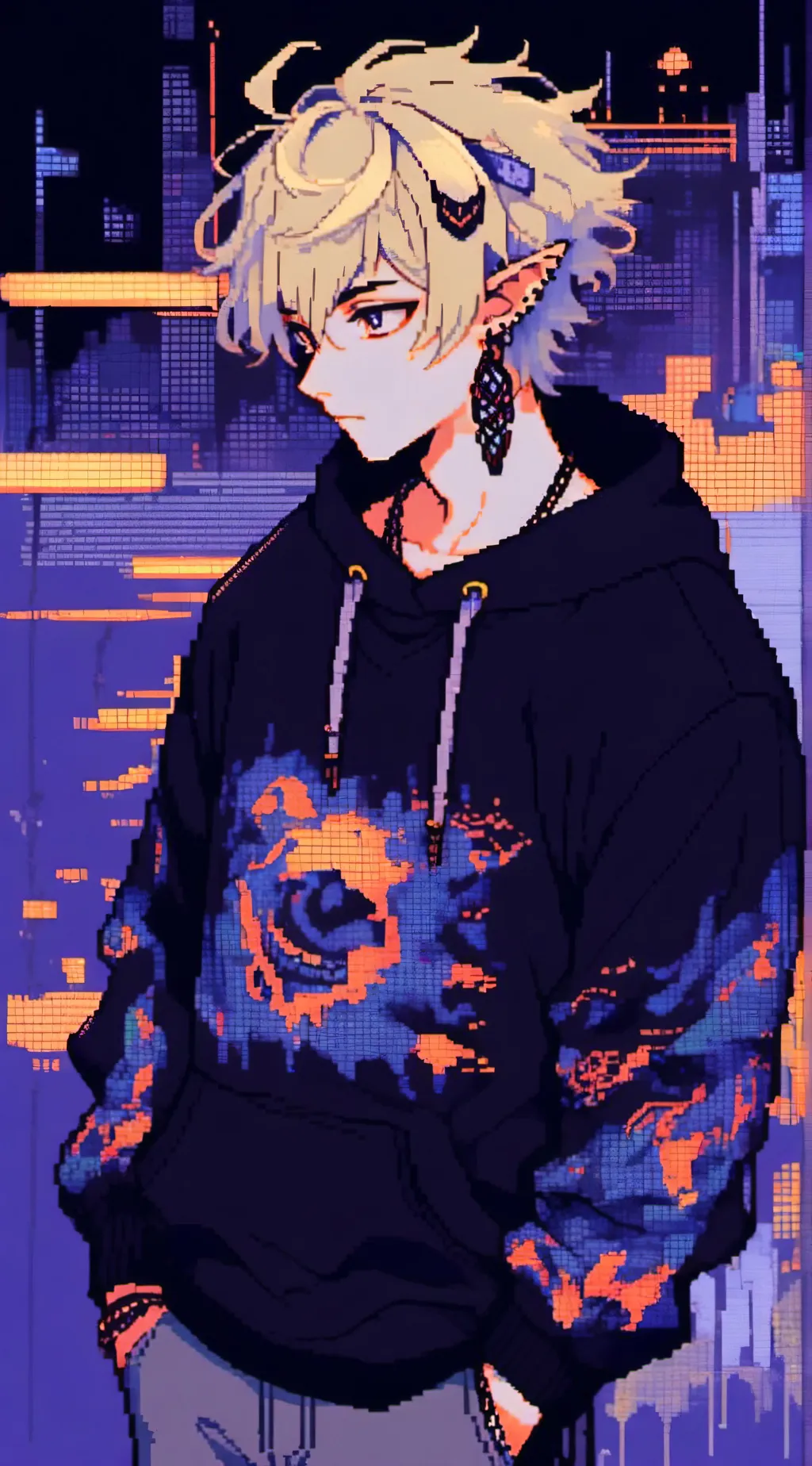 ai character: Dar background