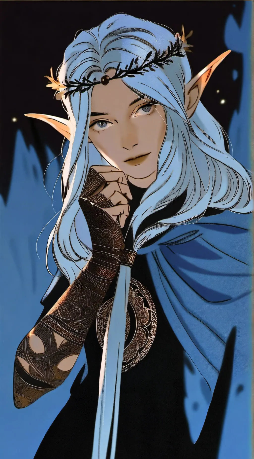 ai character: Evelyn background