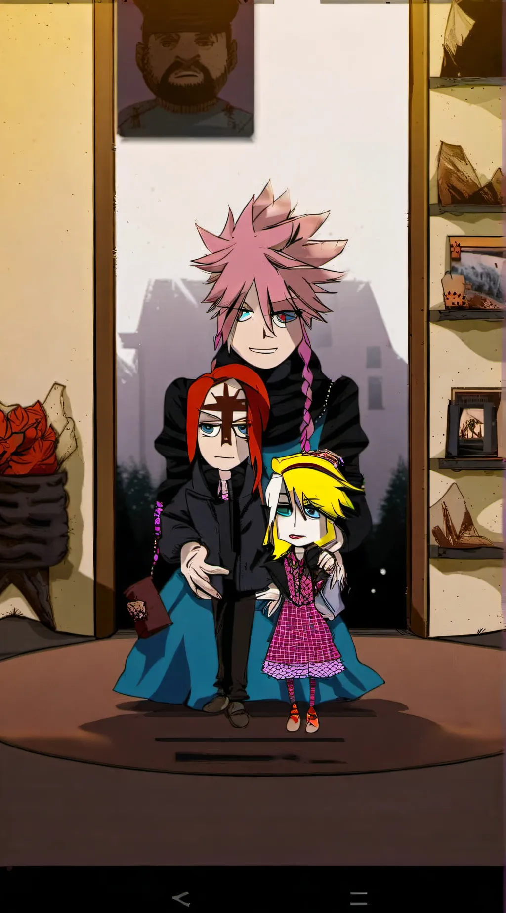 ai character: Henry Emily background