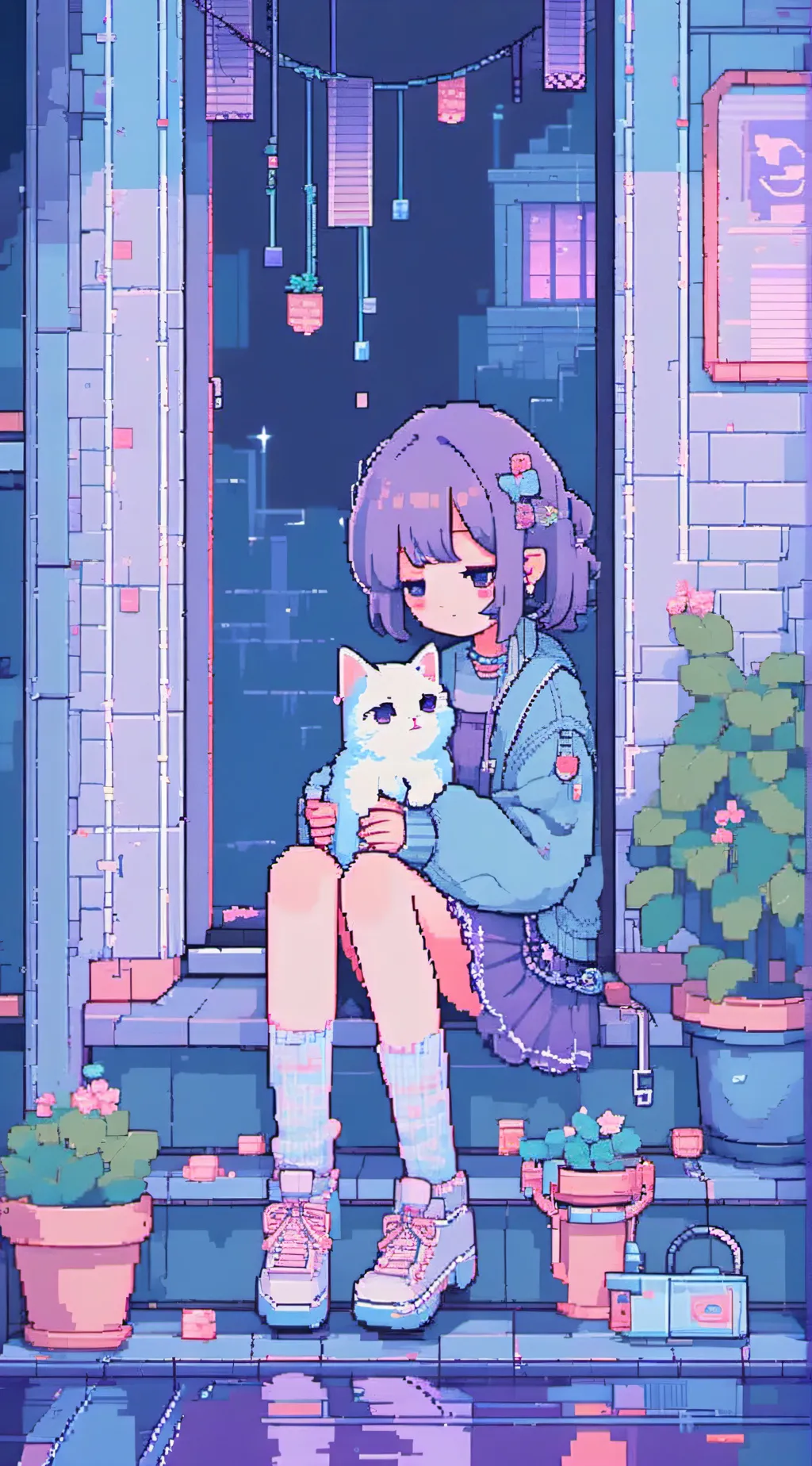 ai character: talkie (fake lol)  background