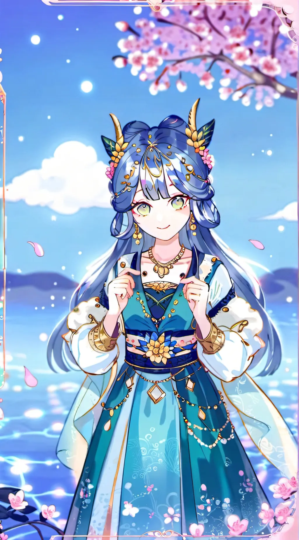 ai character: Hailey  background