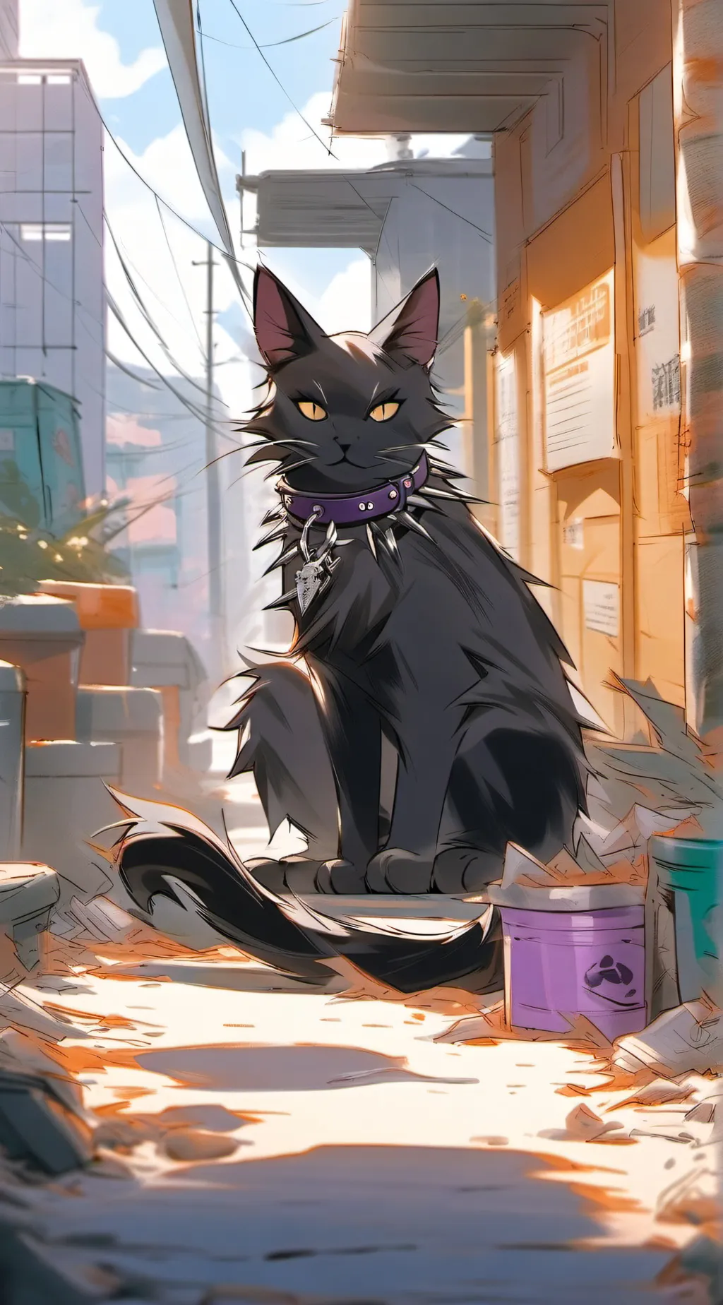 ai character: Scorge background