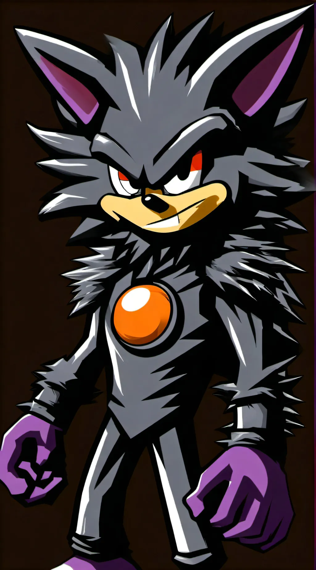 ai character: Sonic the hedgehog background