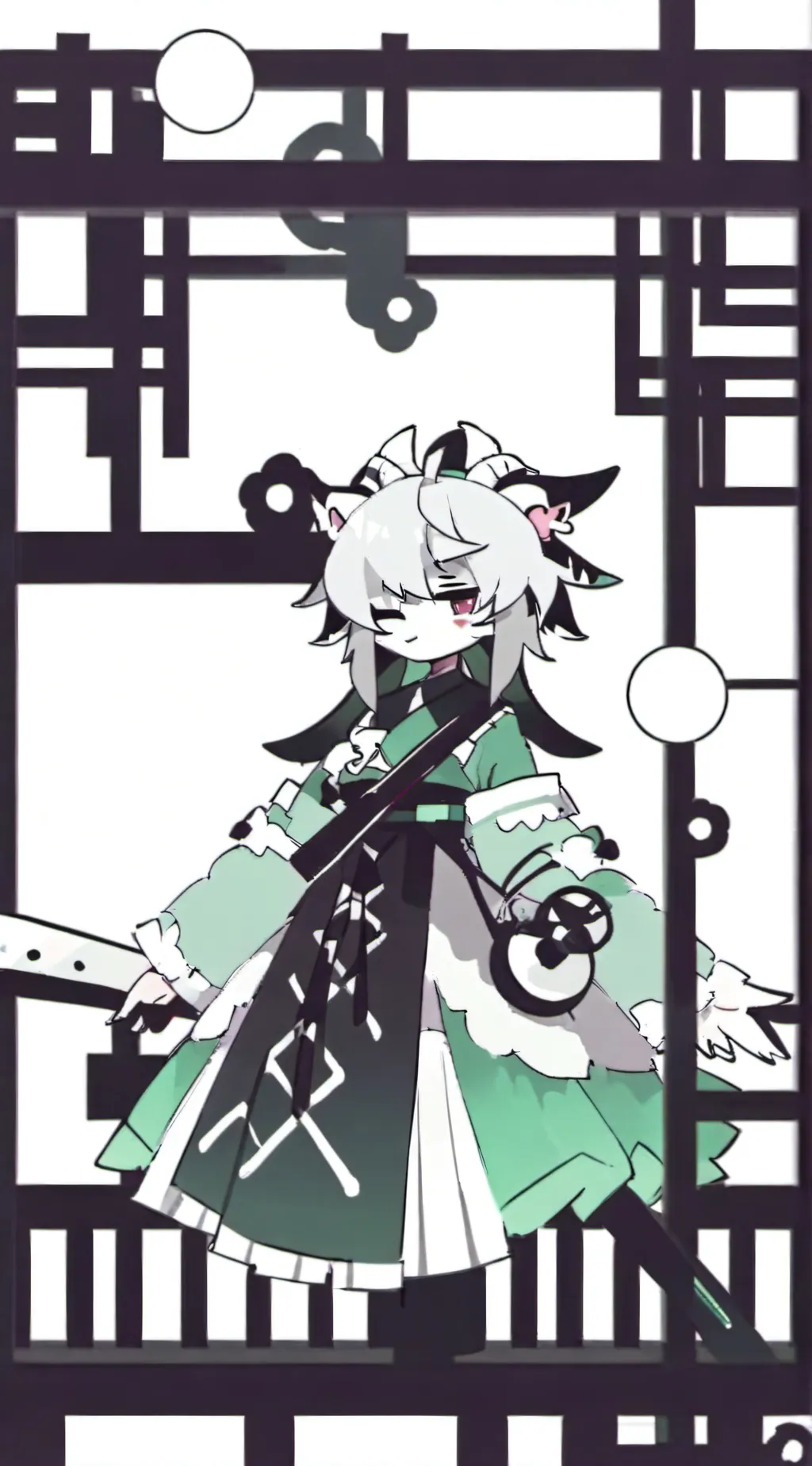 ai character: Miss Grace Fpe background