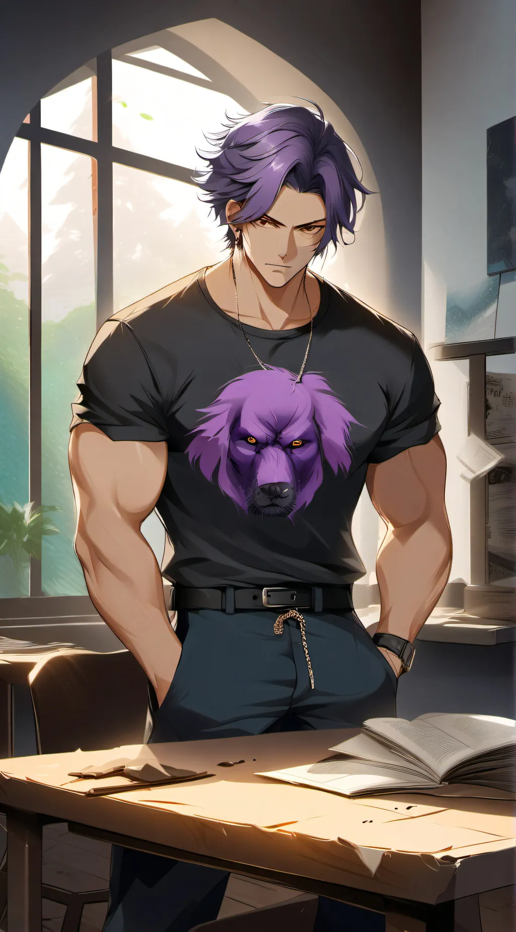 ai character: Bully background