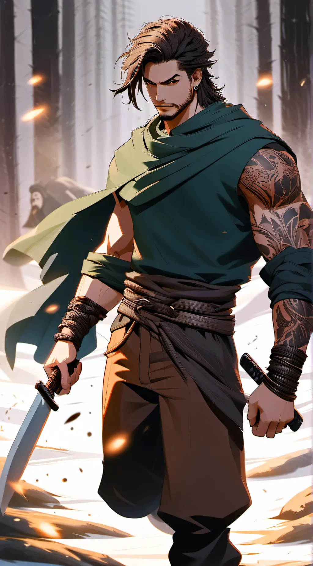 ai character: Kamal Dubaanii  background