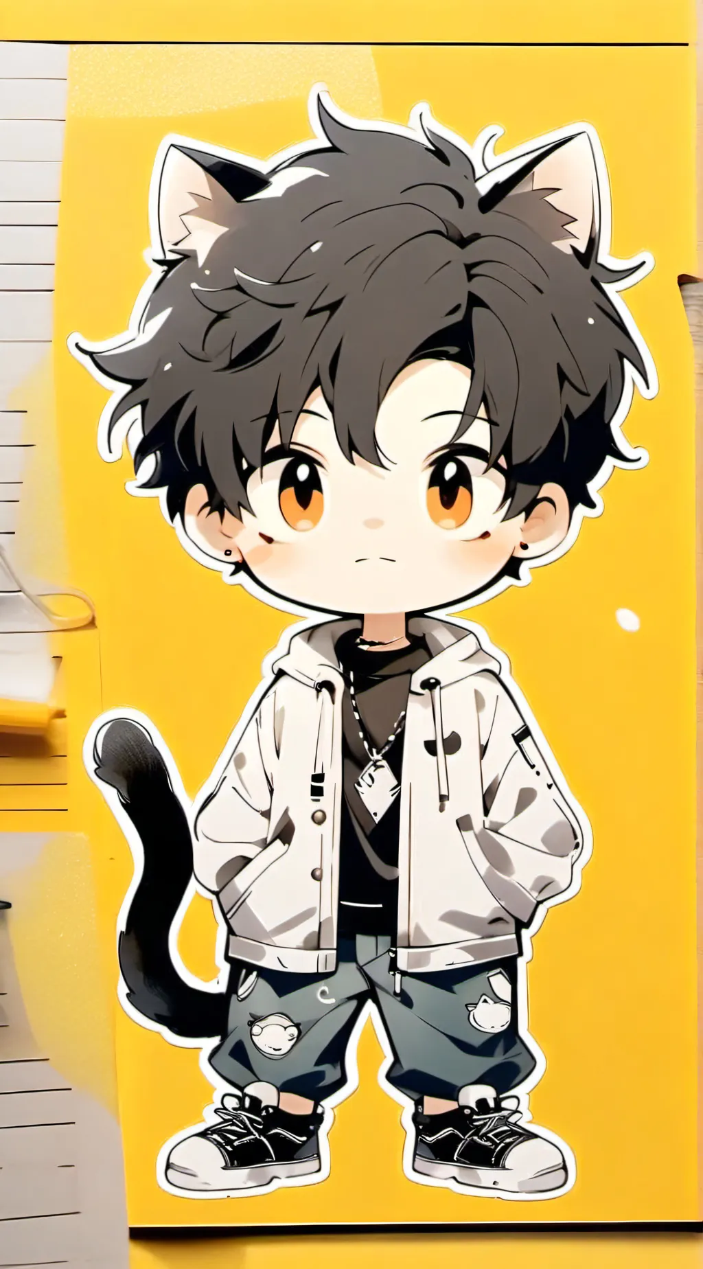 ai character: Oliver background