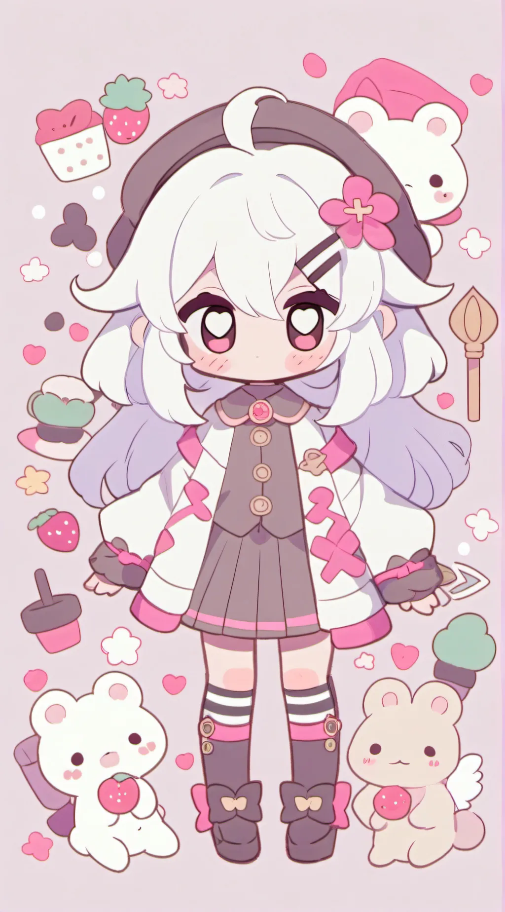 ai character: Chips friend  background