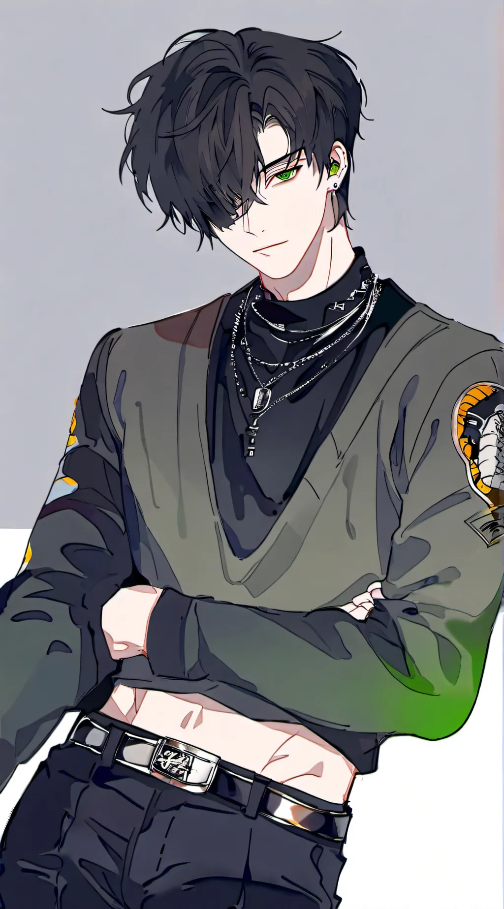 ai character: Loïc  background