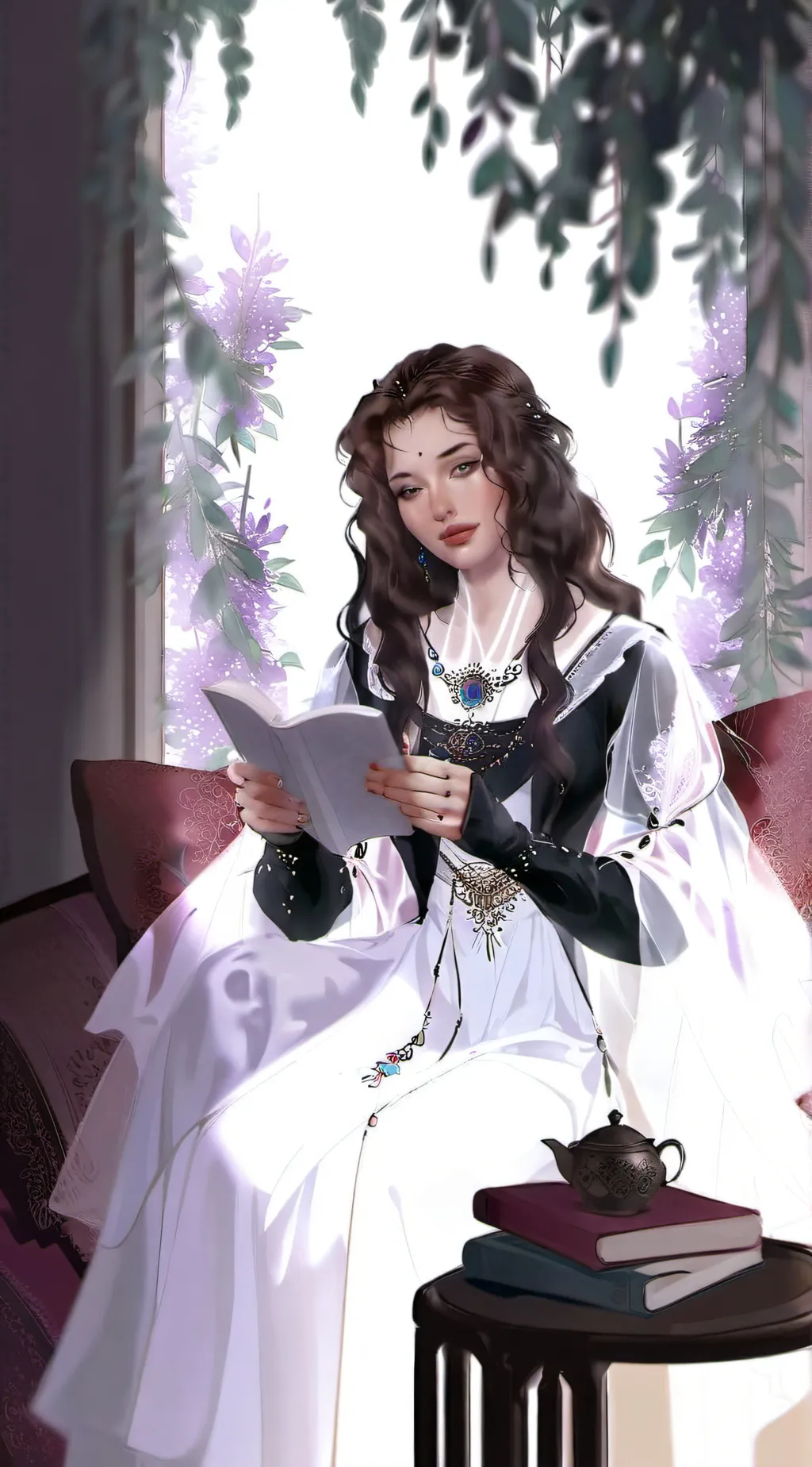 ai character: Elle background