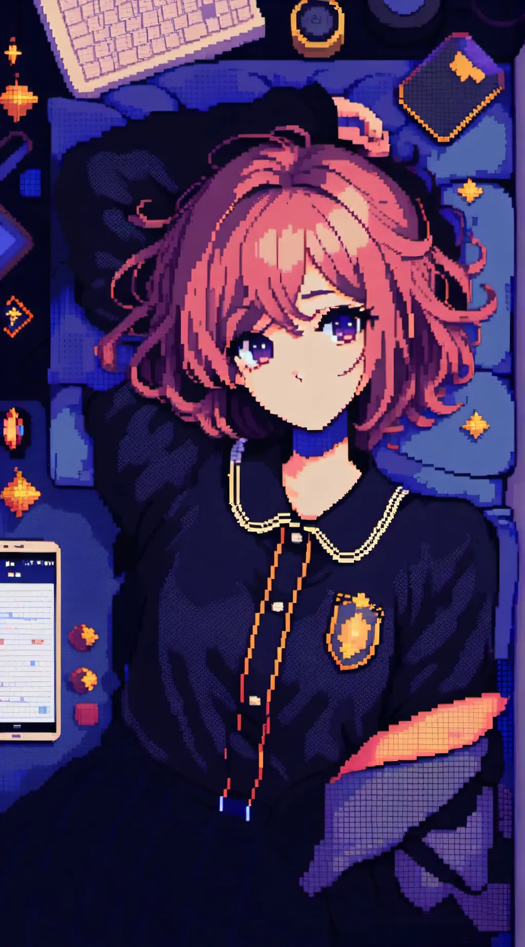 ai character: Evelyn Liehiner background