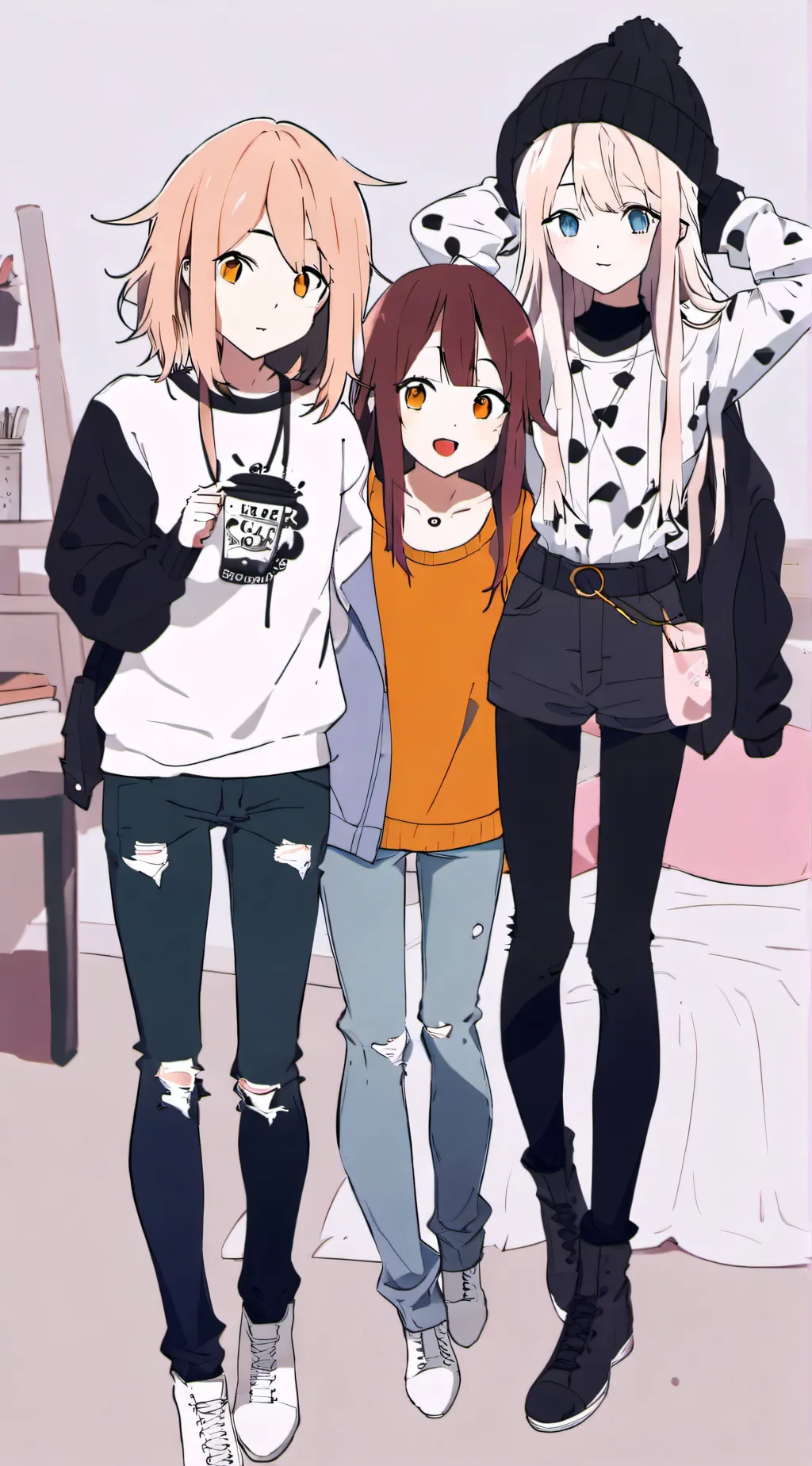 ai character: Sasha background