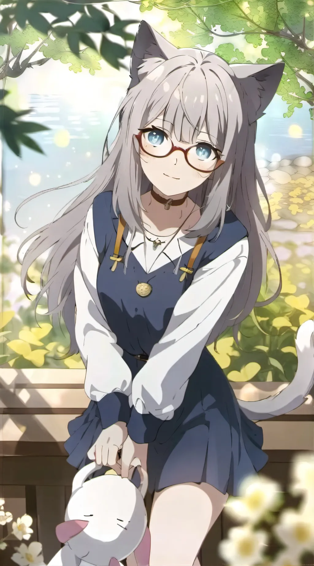 ai character: Kat background