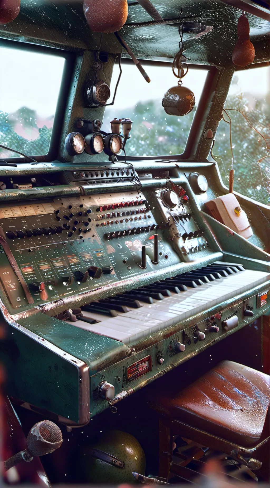 ai character: RadioApple background