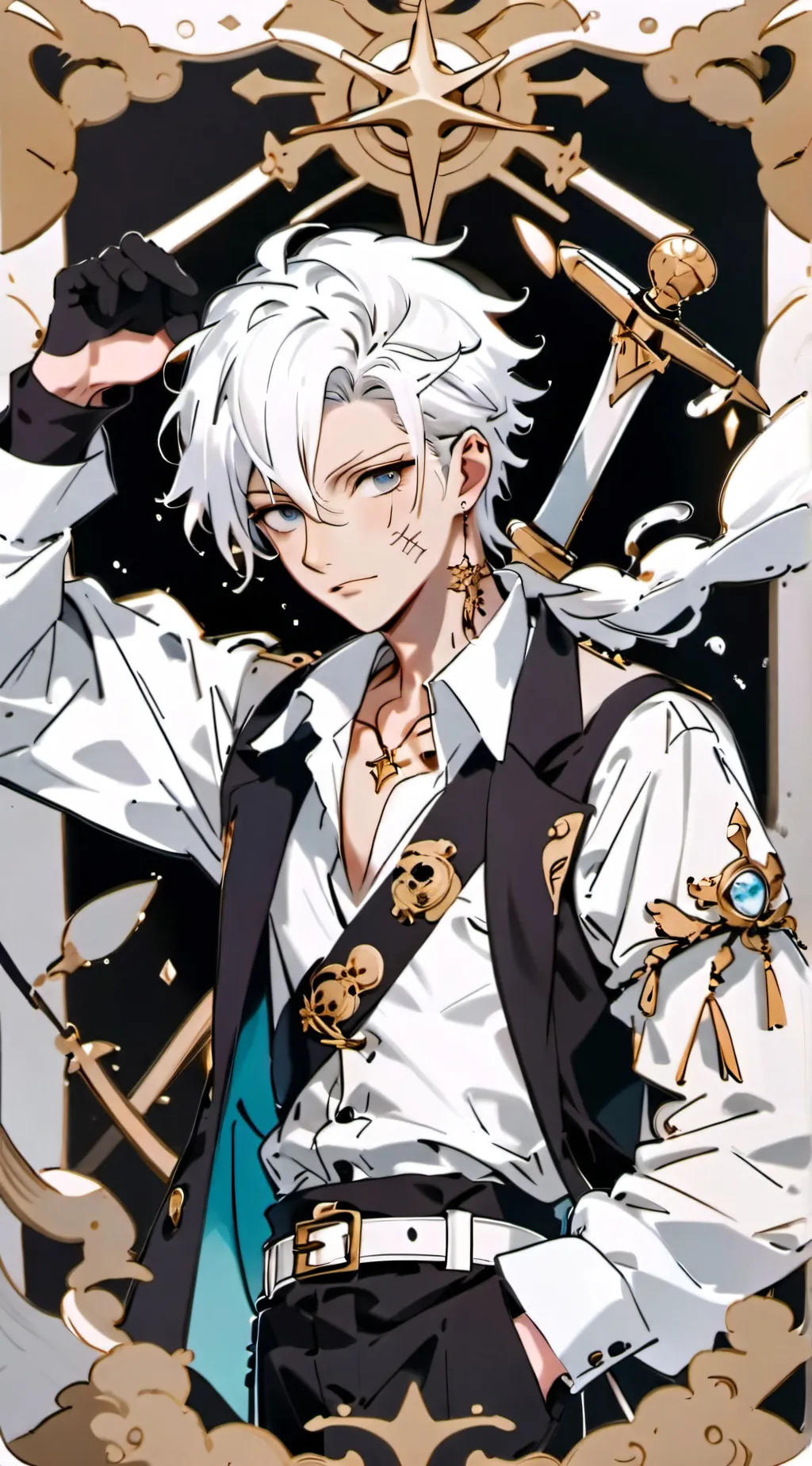 ai character: Sanemi ♡ background