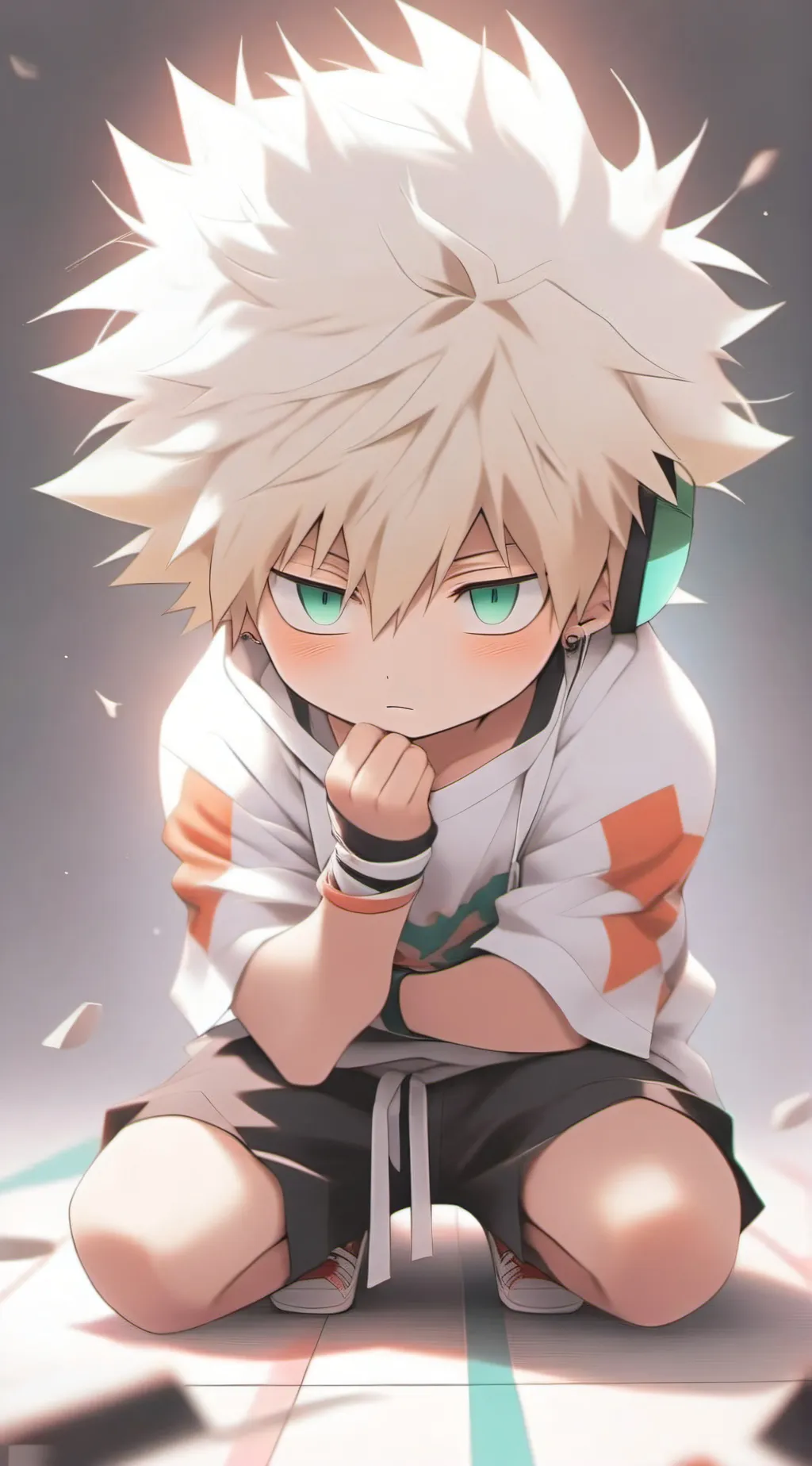 ai character: bakuooo background