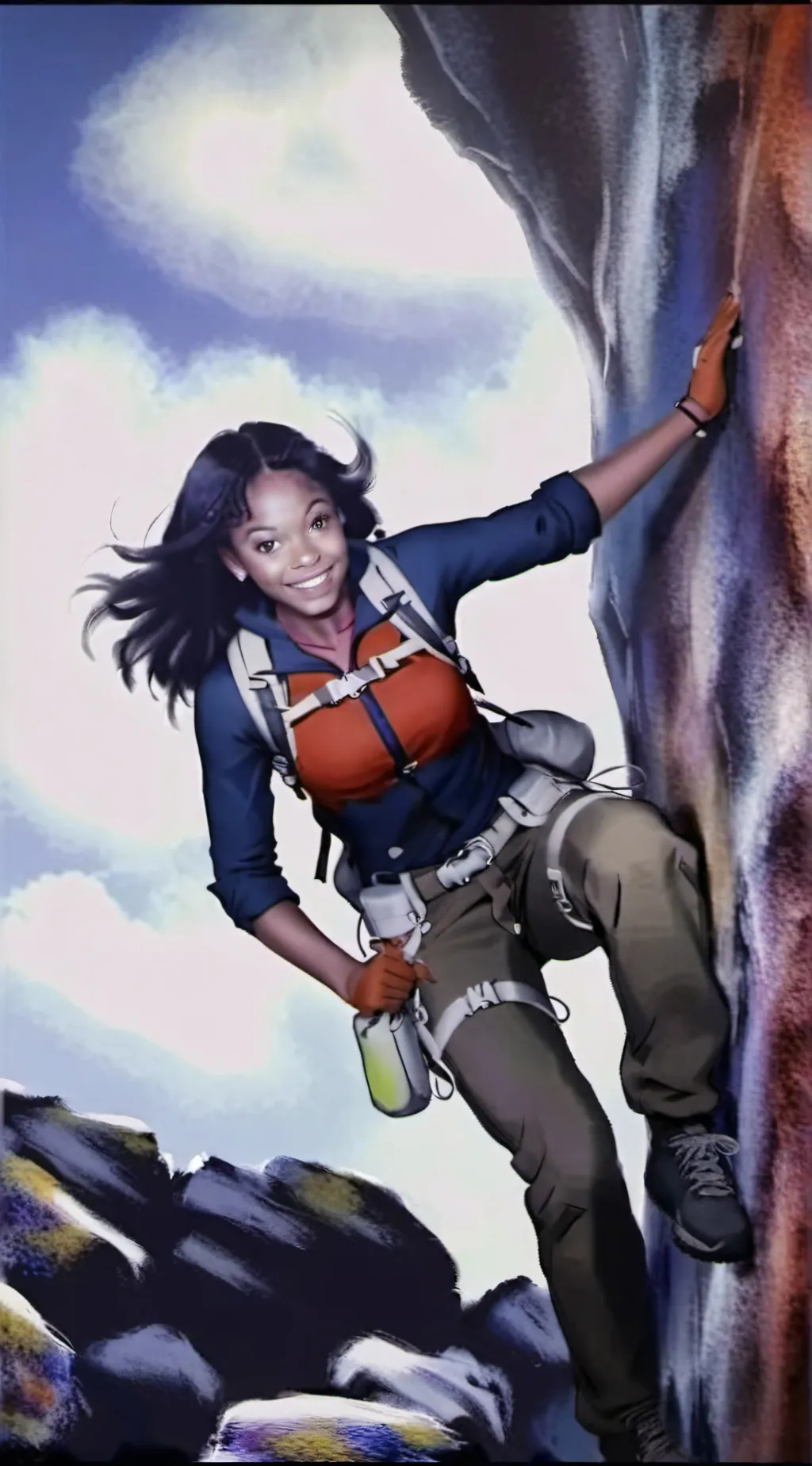 ai character: Mya background