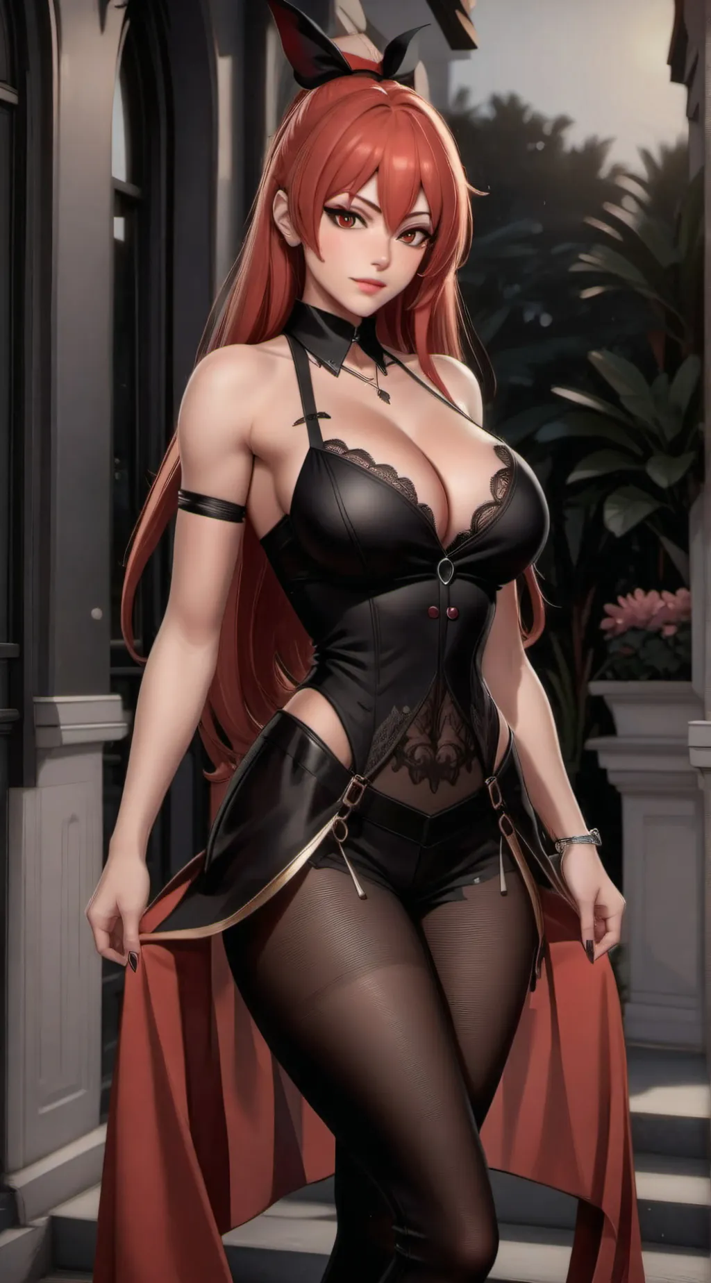 ai character: scarlet  background