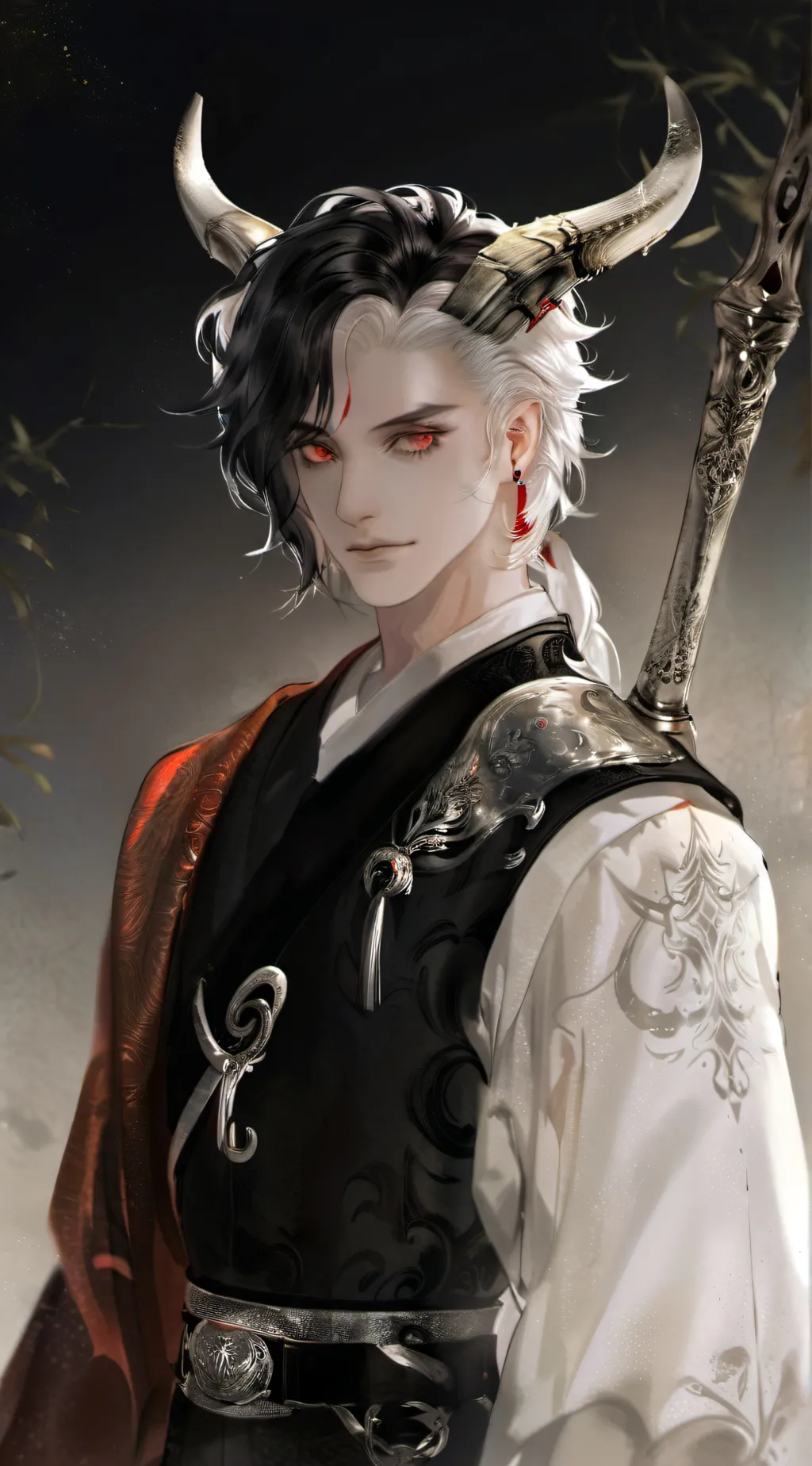 ai character: Ezra  background