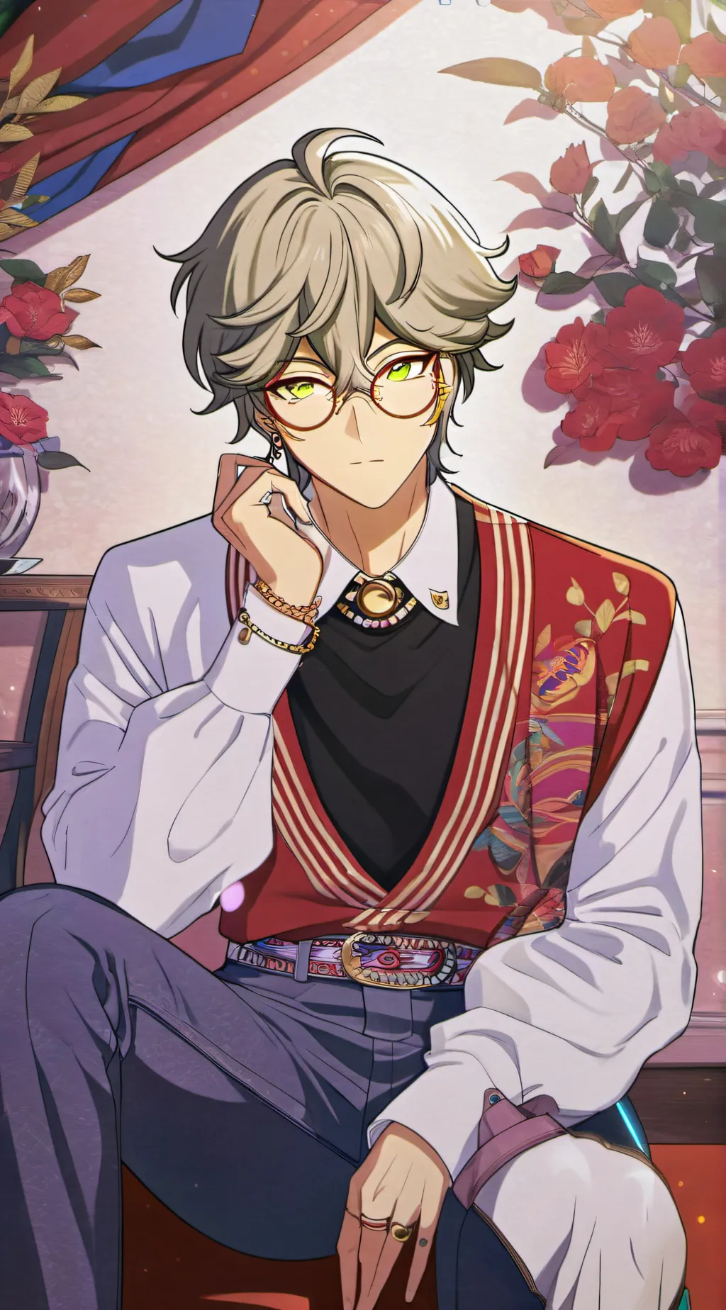 ai character: Kikyo Jareth background