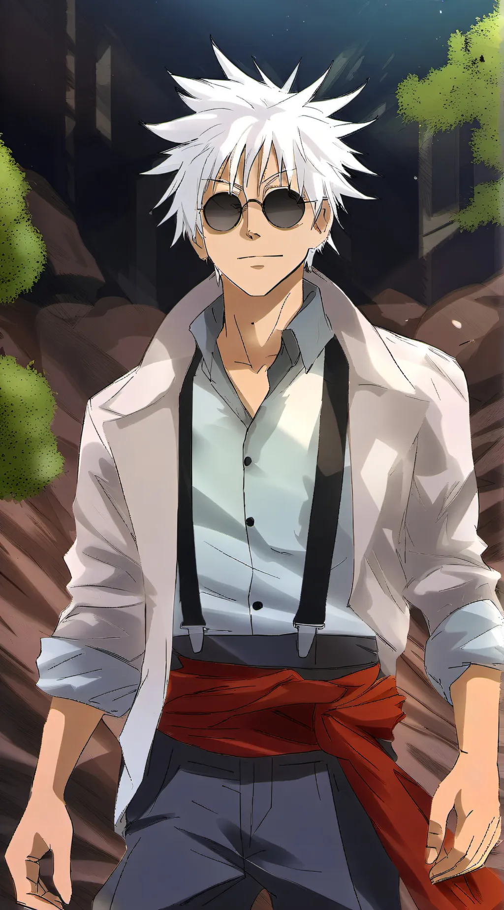 ai character: Satoru Gojo background