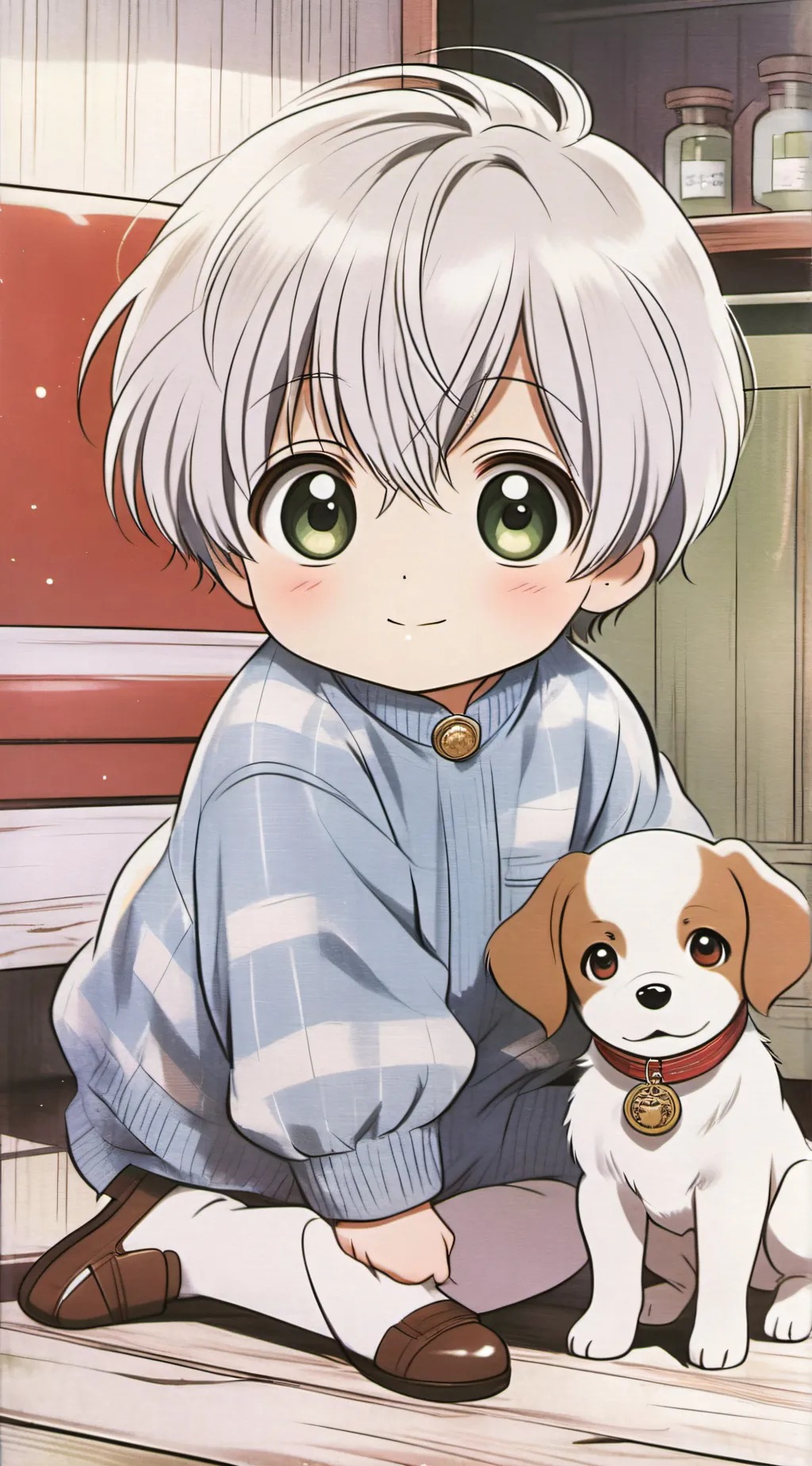 ai character: Ray background