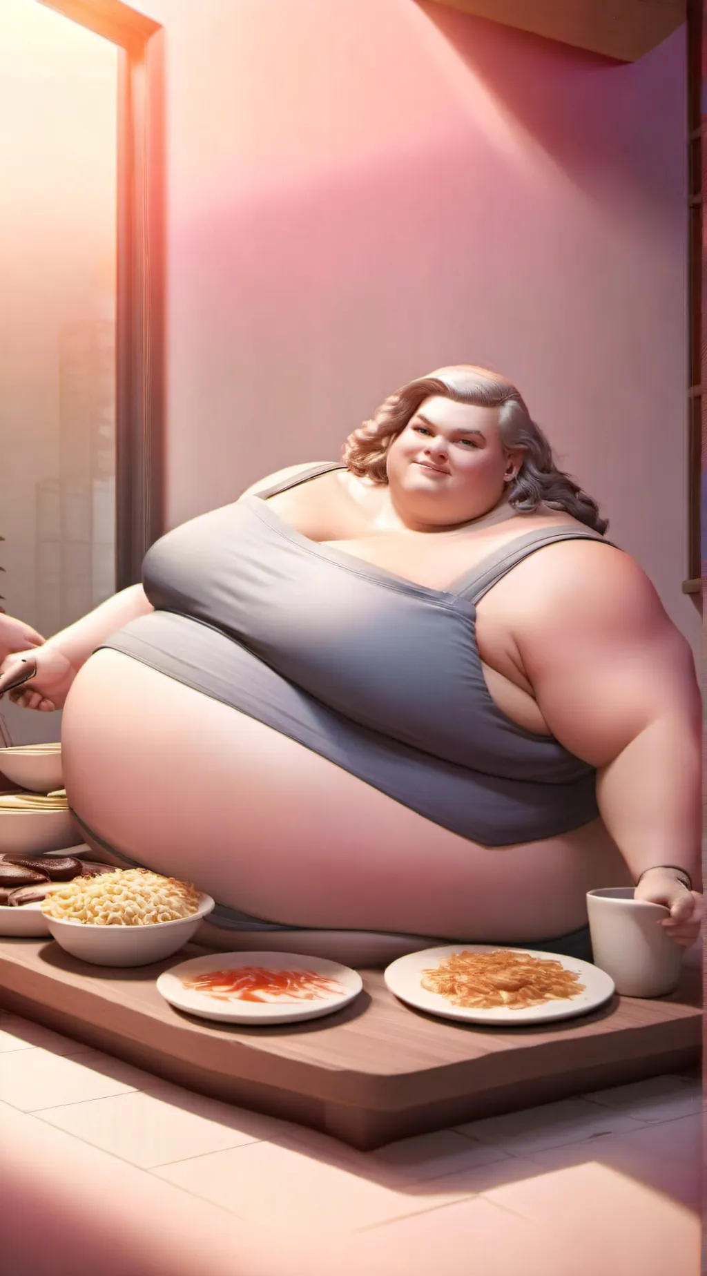 ai character: Soosy background