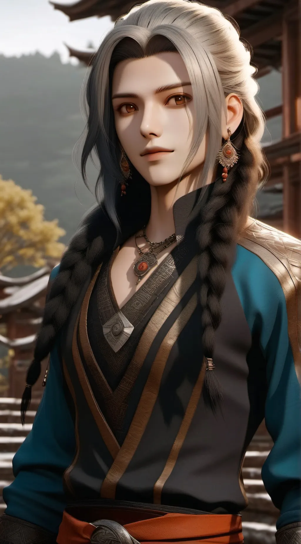 ai character: Lily background