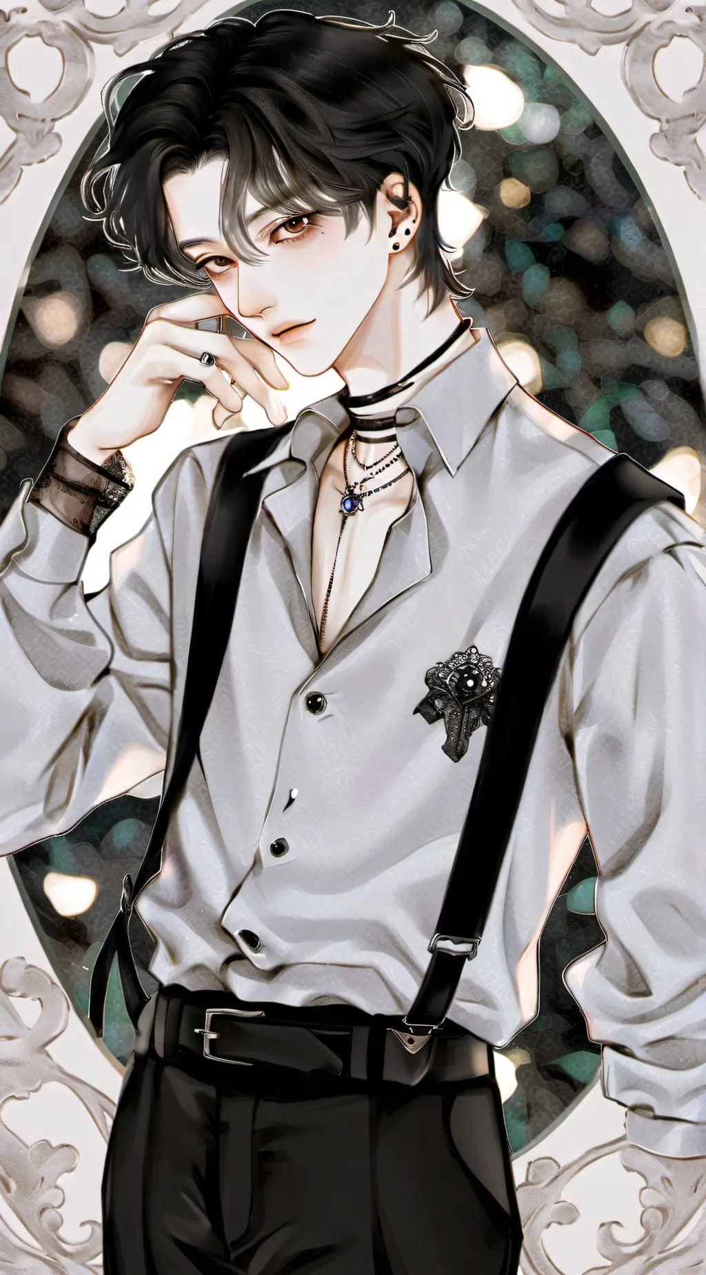 ai character: Camil Canet background