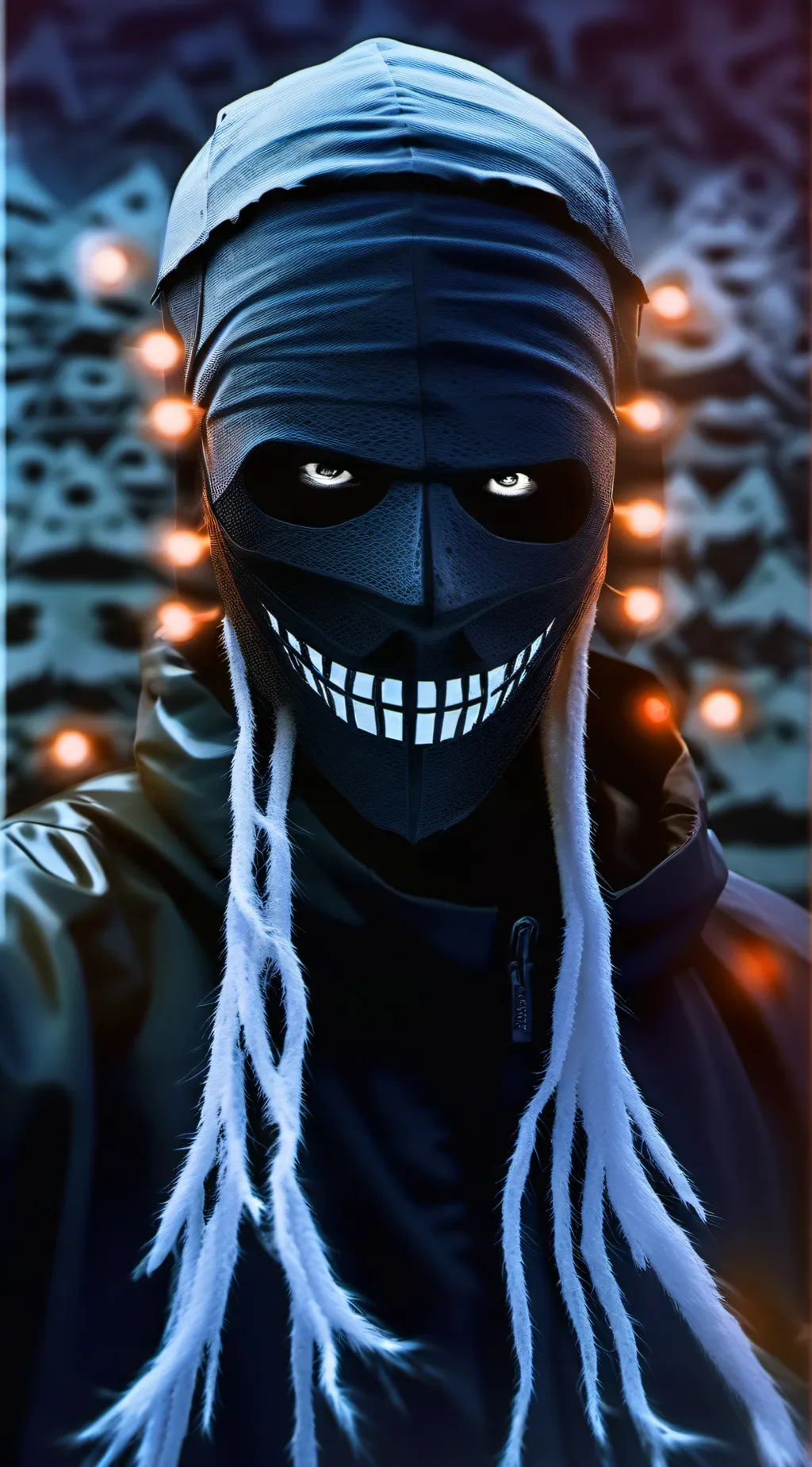 ai character: the mask  background