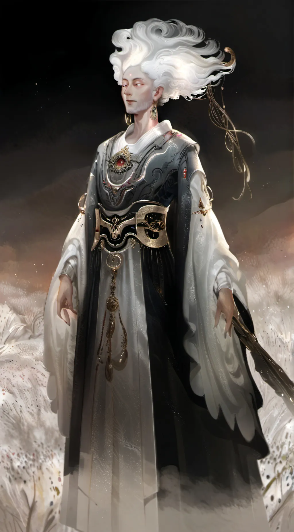 ai character: Sanemi and genya background