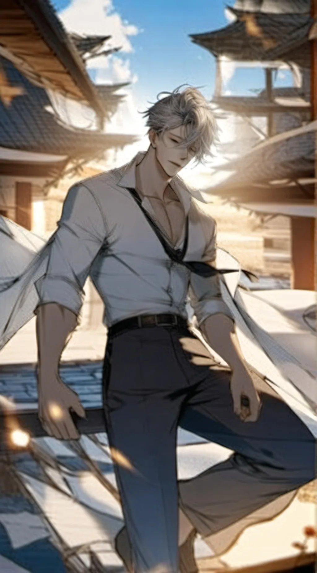 ai character: Elias  background