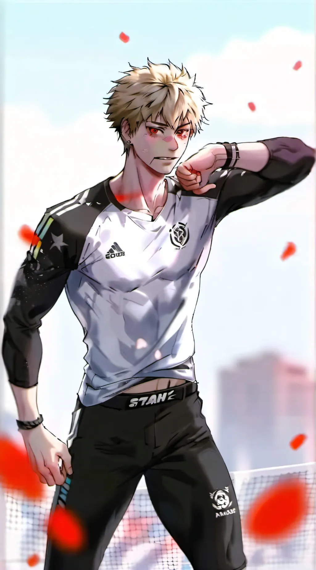 ai character: Bakugo background