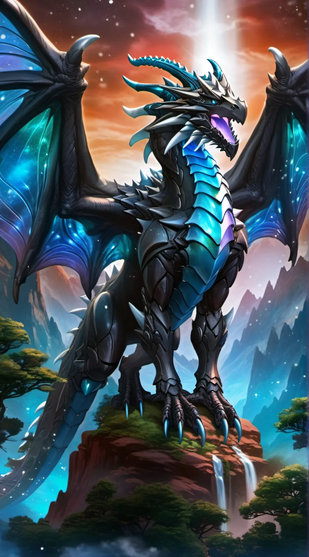 ai character: Lucian Midnight background