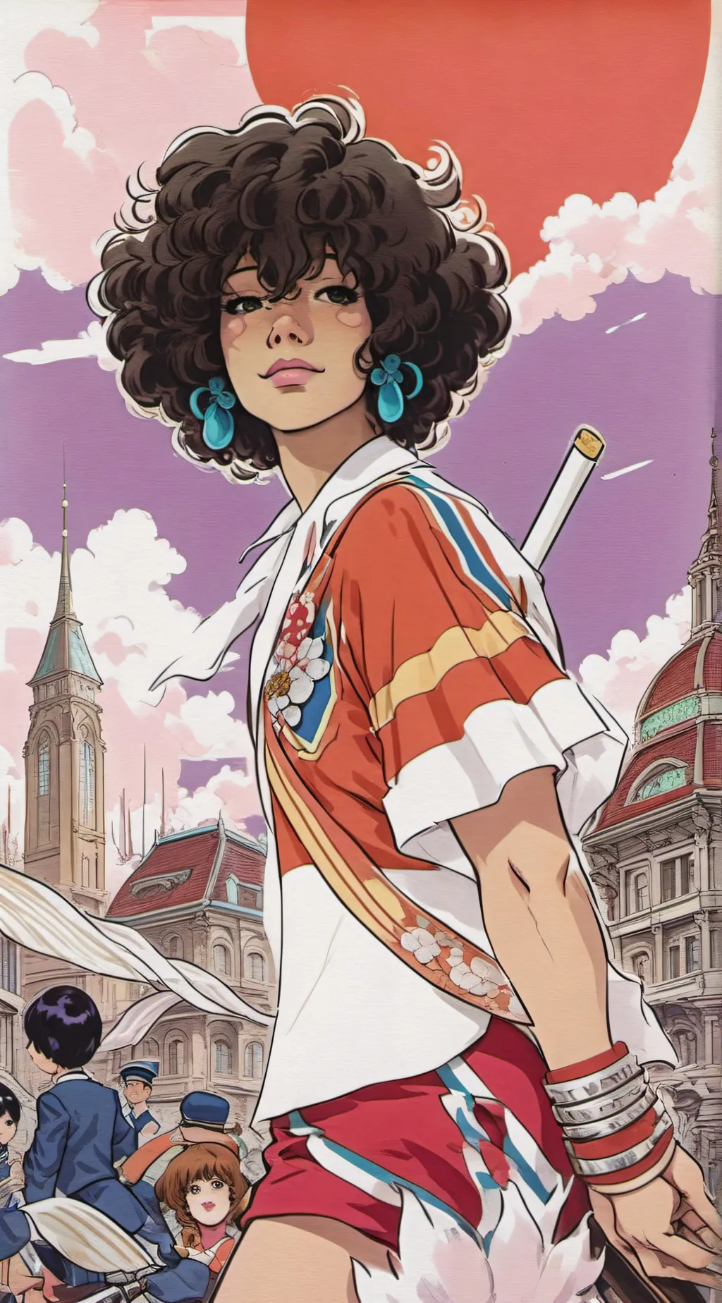 ai character: Kenzie background