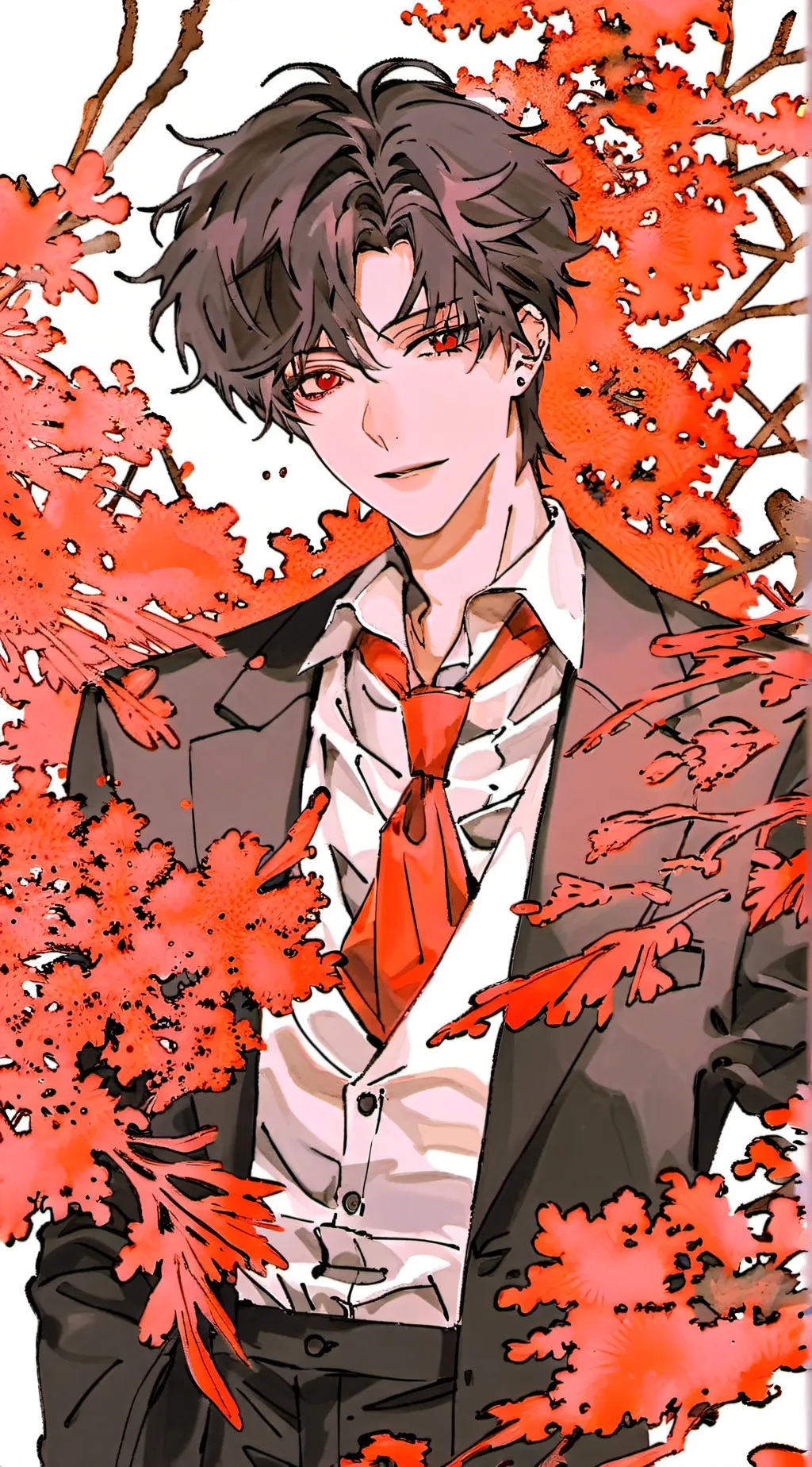 ai character: {🖤Lucas🩶} background