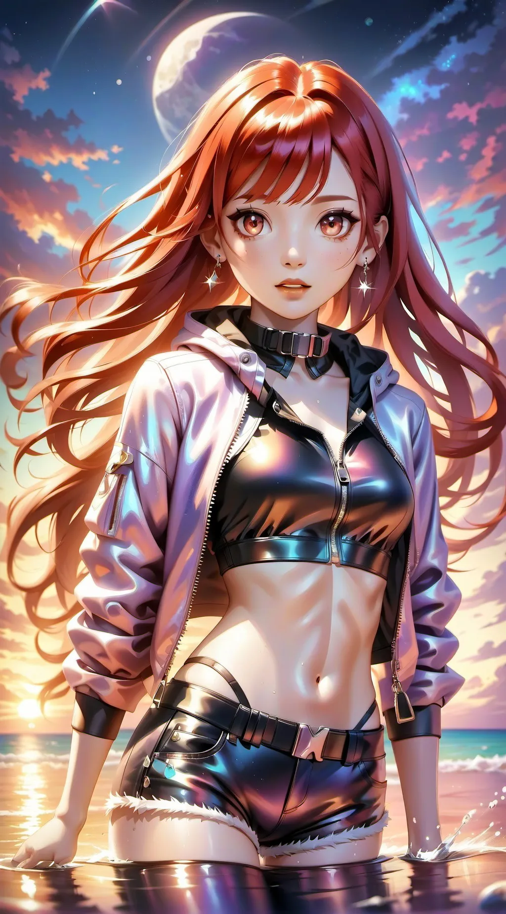 ai character: mha tik tok dance  background