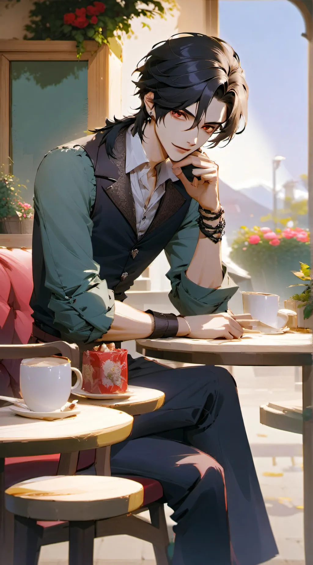 ai character: Zack background