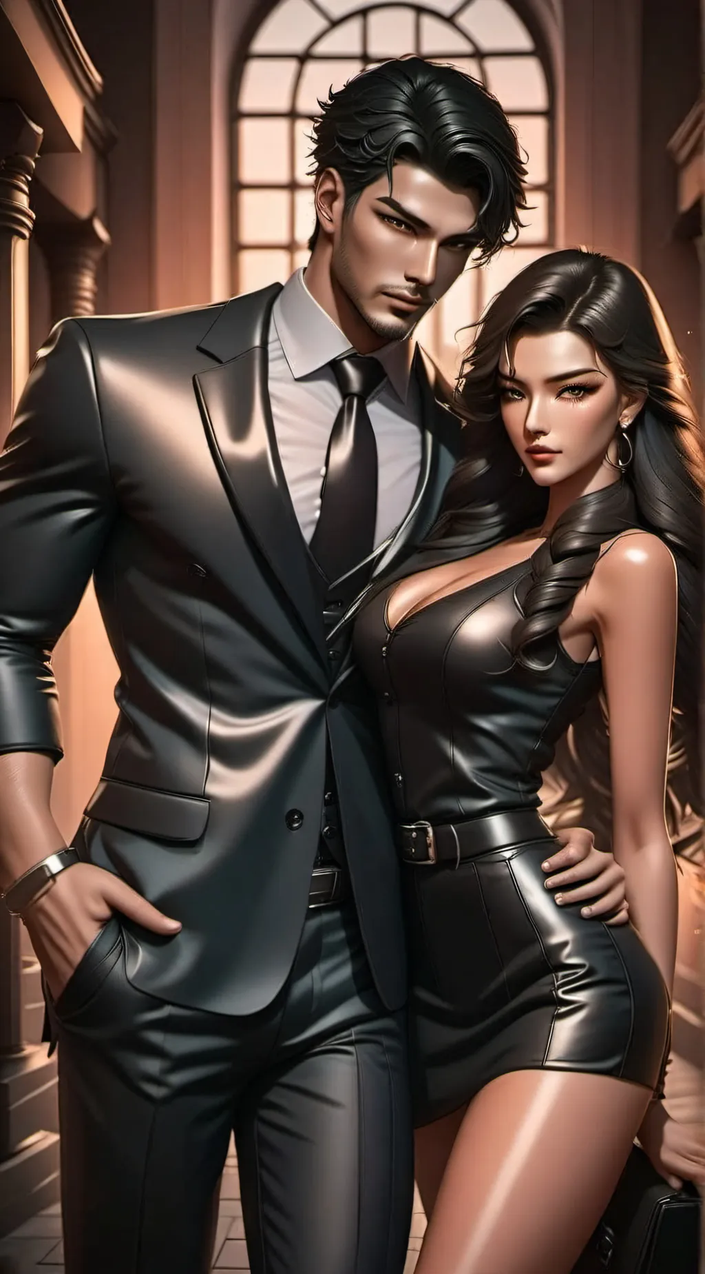 ai character: Serenity background