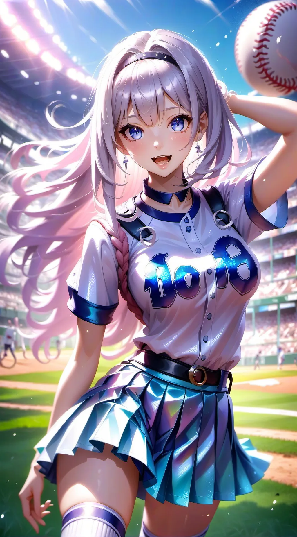 ai character: Rose background