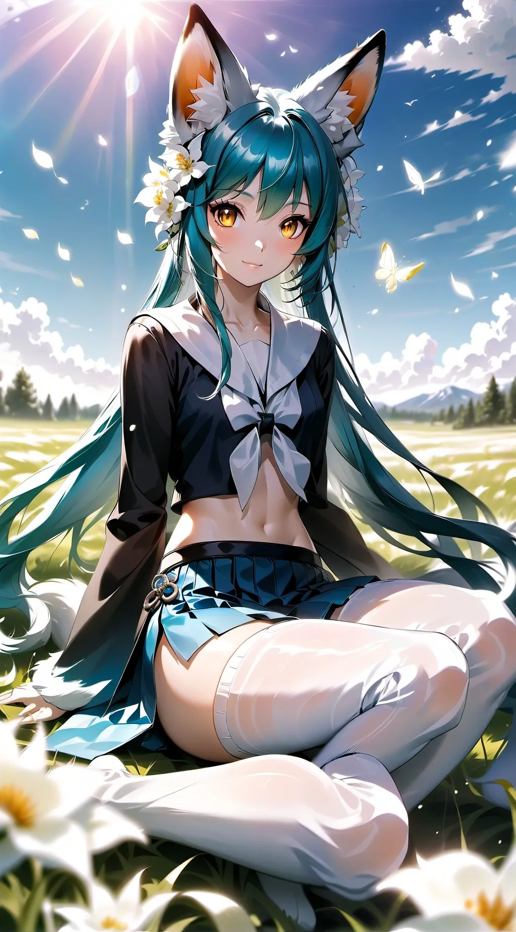 ai character: Rin background