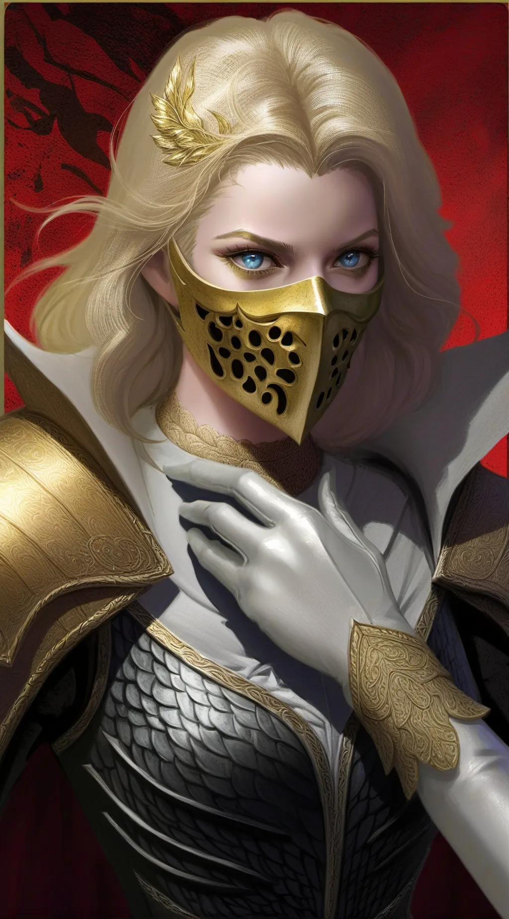 ai character: Mina background