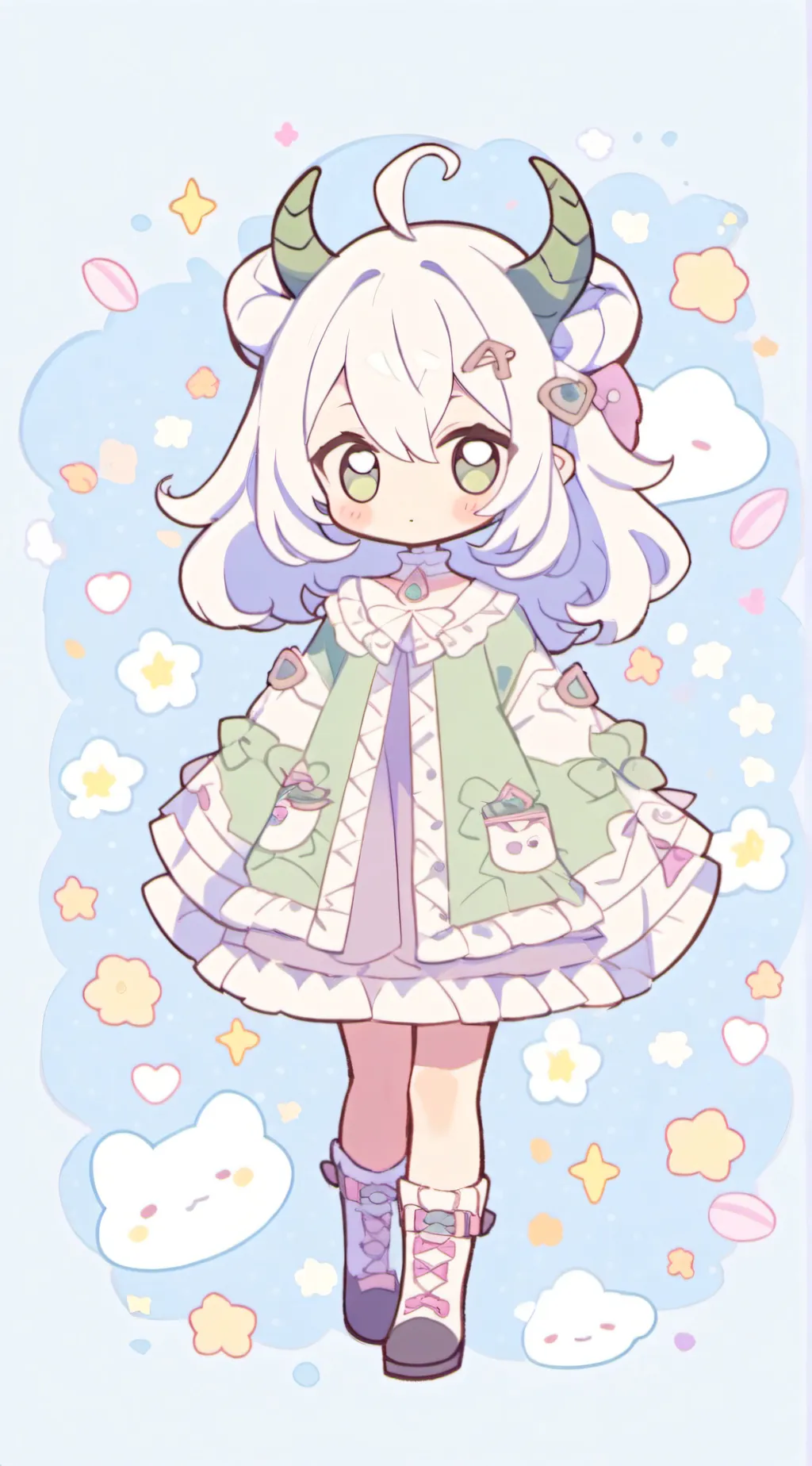 ai character: Demon slayer background