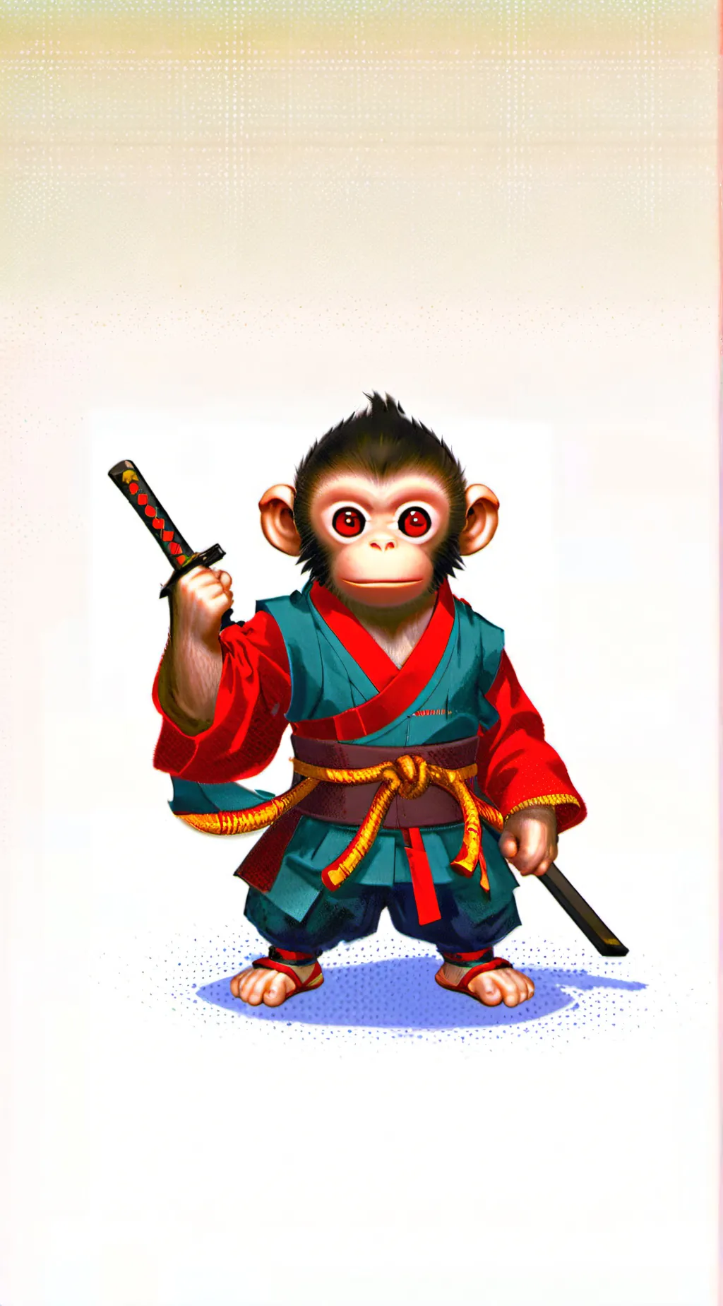 ai character: ninja max background