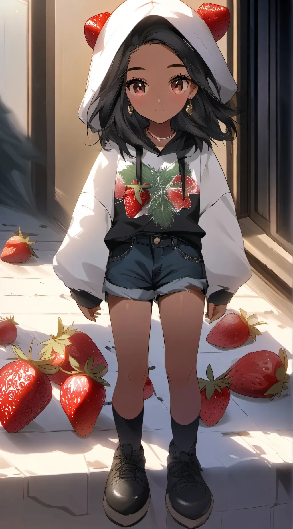 ai character: Cookie background