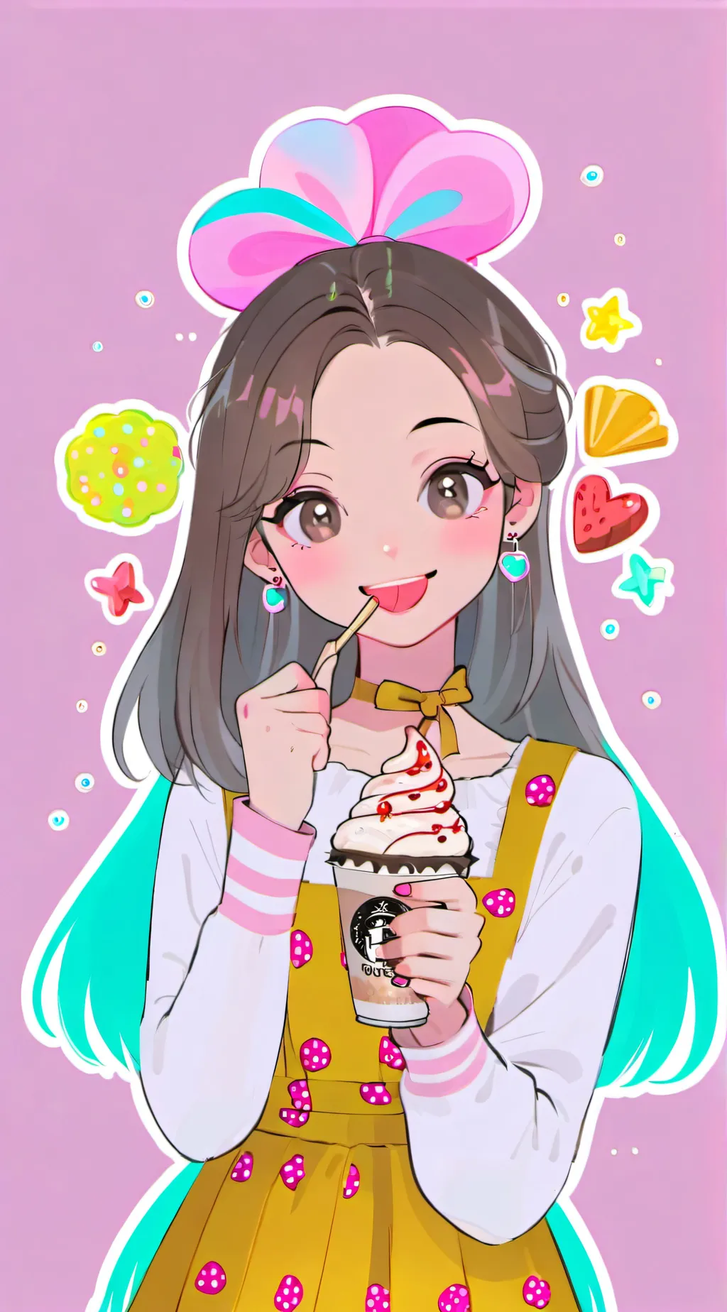 ai character: Ivy background