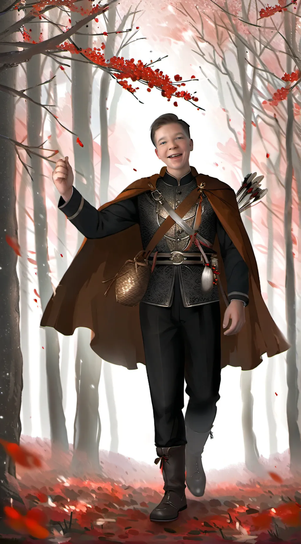 ai character: Leo background