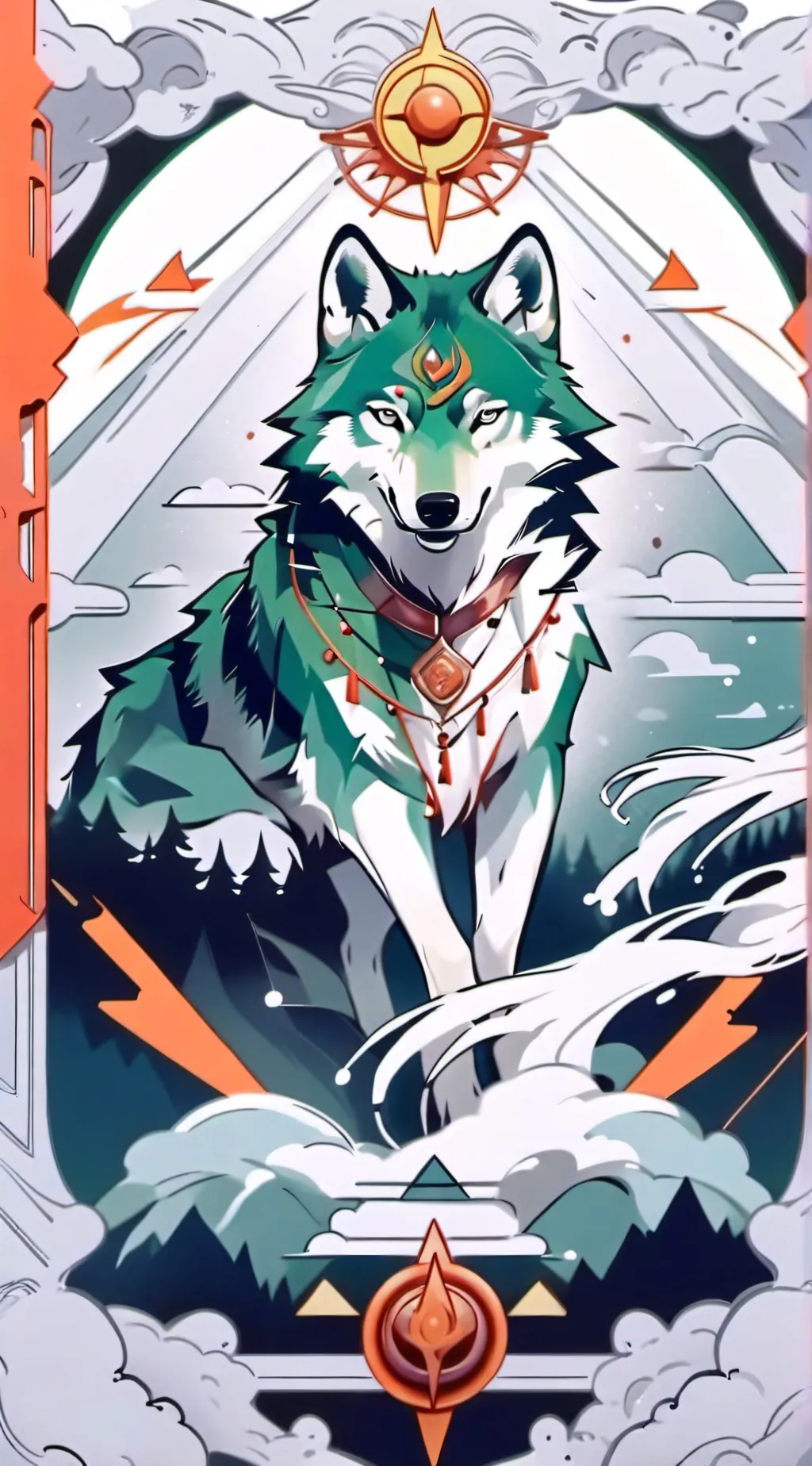 ai character: Grassy background